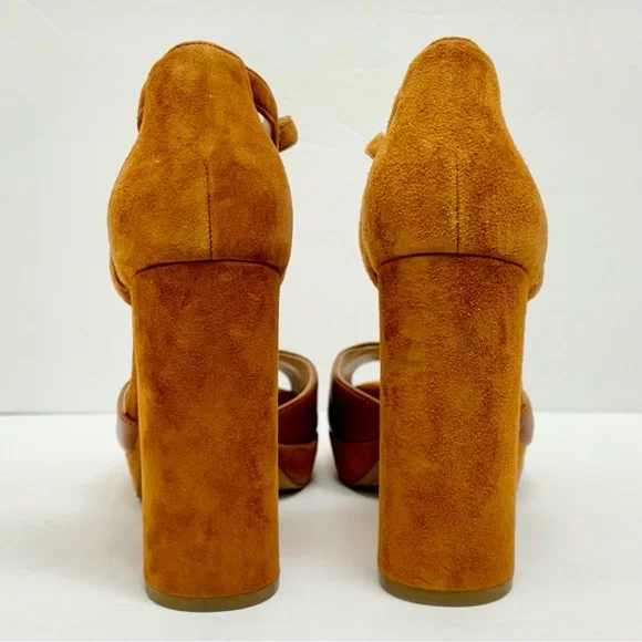 French Connection Dita Platform Heeled Sandals 7 - Picture 4 of 10